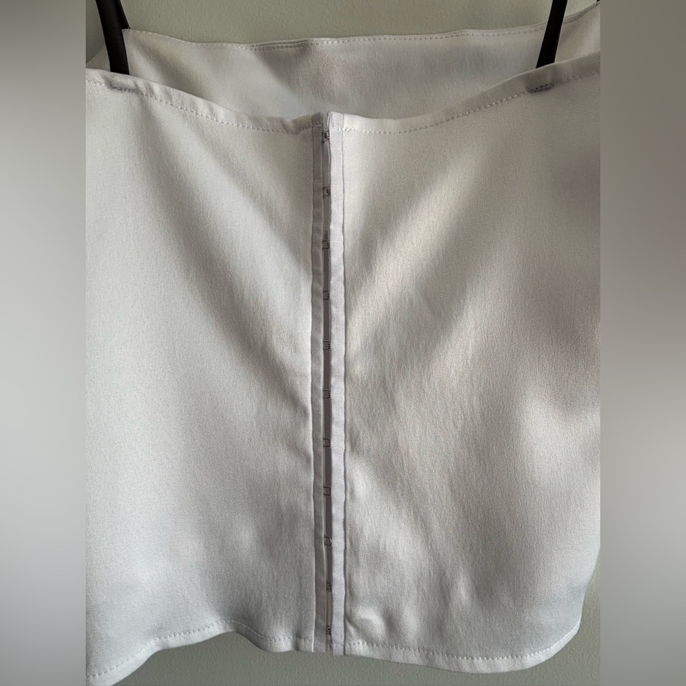 Enduring kairos / crop top , XS, white & black - Picture 5 of 5